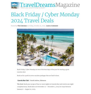 102524 - cmc - TravelDreamsMagazine.com Travel Dreams Magazine, October 2024