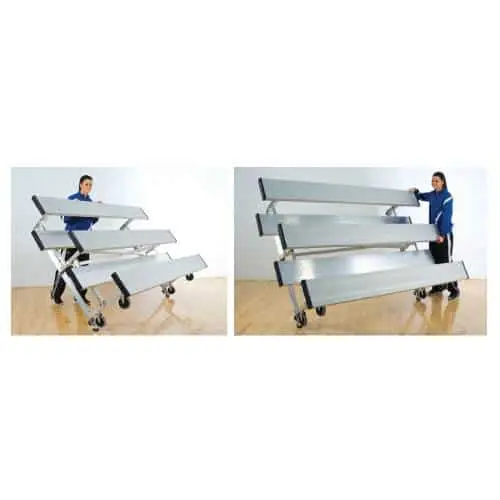 Tip N' Roll Aluminum Benches